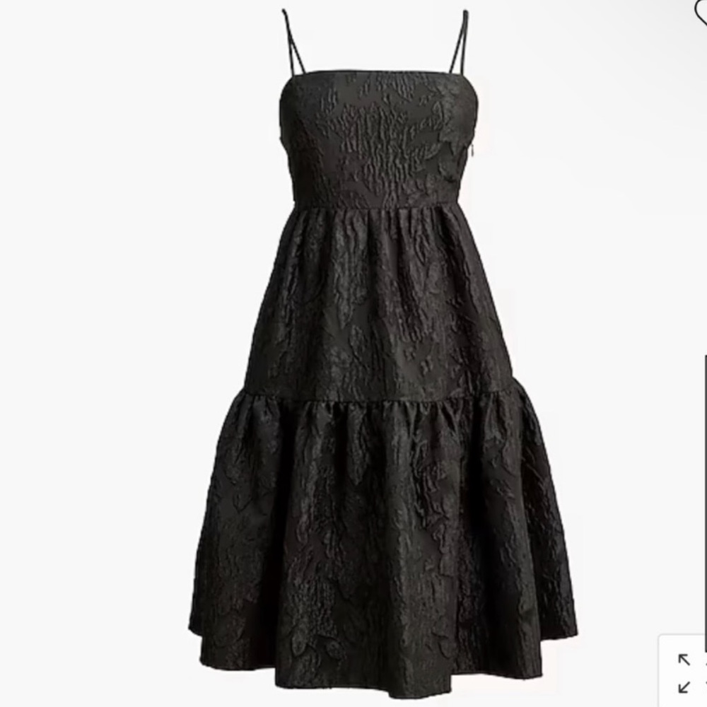 ✨NWT J. Crew Jacquard Strappy Mini Dress✨ - Picture 3 of 8